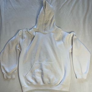 White hoodie